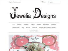 Tablet Screenshot of jeweliadesigns.com